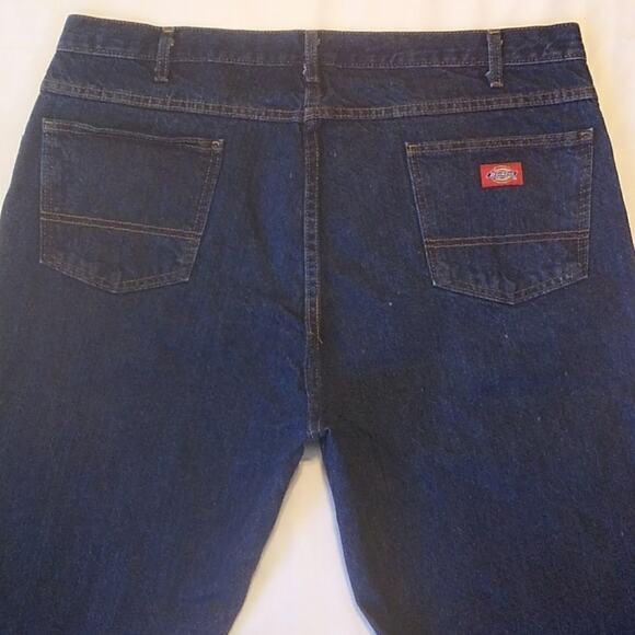 Dickies Straight Cotton Denim Blue Jeans 42X30 - Picture 7 of 8